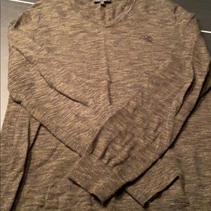 Men’s olive heather sweater